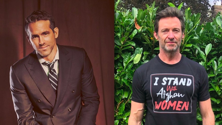 Ryan Reynolds dan Hugh Jackman Ryan Reynolds dan Hugh Jackman