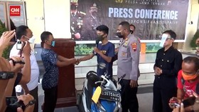 VIDEO: Peristiwa Langka, Pencuri Kembalikan Motor Curiannya Ke Korban