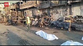 VIDEO: Truk Tangki BBM Meledak di Haiti, 62 Orang Tewas