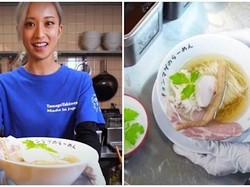 Cantiknya Penjual Ramen Ini Bikin Pengunjung Betah Makan di Restorannya