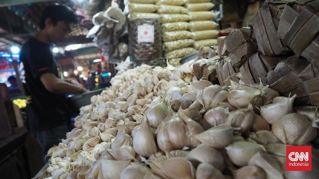 Pemerintah berencana mengimpor bawang putih dari China sebanyak 504.088 ton sepanjang Mei hingga Desember 2023.