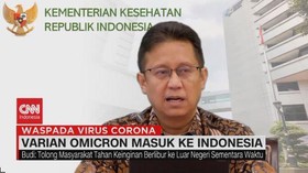 VIDEO: Omicron Terdeteksi di Indonesia, Jangan Lengah & Tetap Waspada