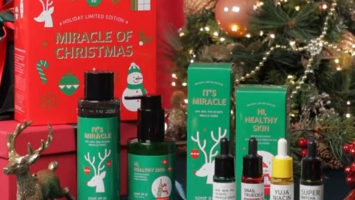 Limited Edition! 3 Brand Skincare Korea Ini Keluarkan Kemasan Natal yang Bisa Dijadikan Kado