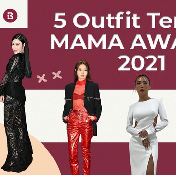 5 Outfit Terbaik MAMA Awards 2021
