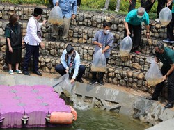 Anies Resmikan Taman di Kemayoran, Harap Bisa Kendalikan Banjir