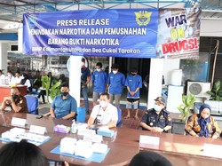 Selundupkan Sabu dari Malaysia dengan Bandeng, 2 Pria Dibekuk di Kaltara