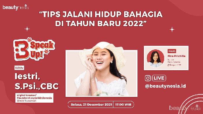 B-Speak Up! Hadir Kembali, Kali Ini Membahas Soal Hidup Bahagia