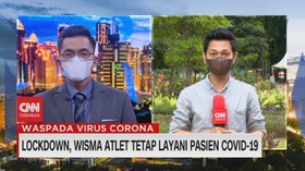 VIDEO: Lockdown, Wisma Atlet Tetap Layani Pasien Covid-19