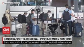 VIDEO: Bandara Soetta Berbenah Pasca-Temuan Omicron