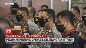 VIDEO: Pelatihan Personel Operasi Lilin Jelang Akhir Tahun