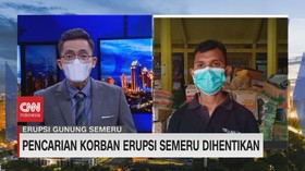 VIDEO: Pencarian Korban Erupsi Semeru Dihentikan