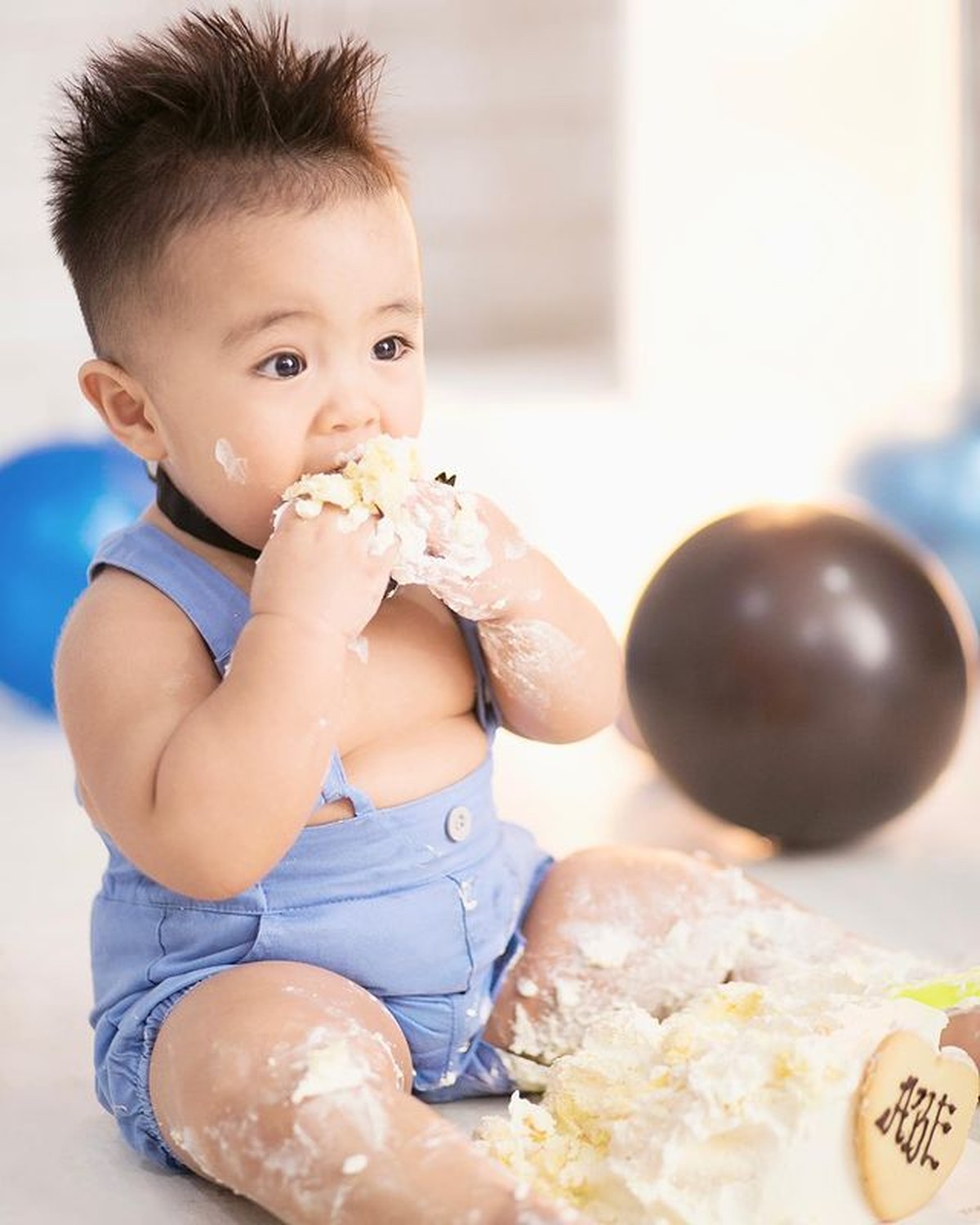 6 Pemotretan Abercio Putra Momo Eks Geisha