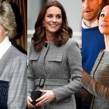 Beda Gaya Putri Diana, Kate Middleton, dan Meghan Markle dengan Busana Motif Tartan, Siapa Paling Stylish?