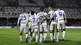 FOTO: Pesta Gol, Inter Milan Kokoh di Puncak Liga Italia