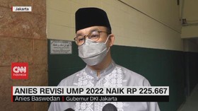 VIDEO: Anies Revisi UMP DKI Jakarta Naik 5,1 Persen, Apindo Tak Setuju
