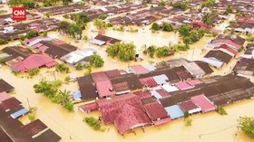 VIDEO: Melihat Dampak Banjir Malaysia dari Udara