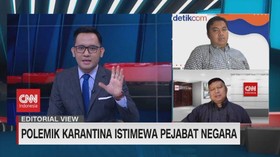 VIDEO: Wapemred Detikcom: Aturan Karantina Pejabat Tidak Pro Rakyat