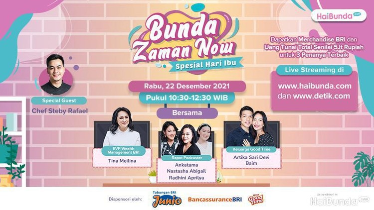 Banner Bunda Zaman Now