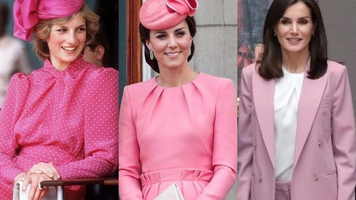 Beda Gaya Putri Diana, Ratu Letizia, dan Kate Middleton saat Memakai Busana Motif Houndstooth, Siapa Favoritmu?