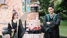 Selebgram Nanda Arsyinta baru saja menggelar acara gender reveal meriah dengan tema Harry Potter&period; Yuk intip&excl;