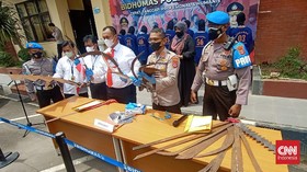Anggota Gengster Bikini Bottom Ditangkap Saat Mau Tawuran di Tangerang
