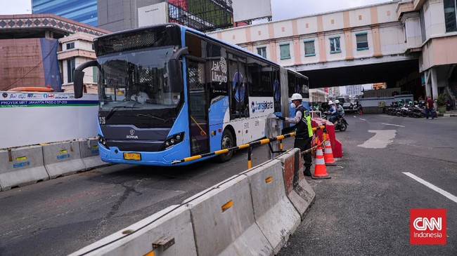 FOTO: Pembangunan MRT Glodok-Kota