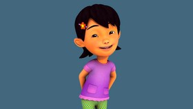 Mengenal Susanti, Teman Upin & Ipin dari Jakarta