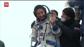 VIDEO: Miliarder Jepang Mendarat di Bumi Usai 12 Hari Wisata di ISS