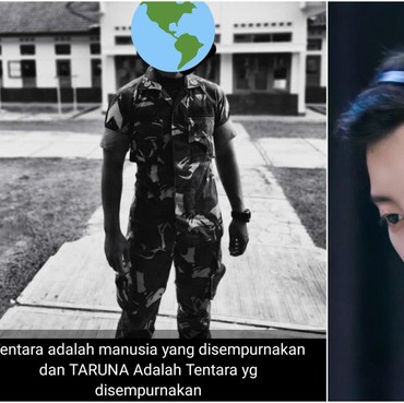 Status Tentara Manusia Sempurna Diserang Netizen Pakai Foto Oppa Wamil