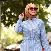 Cara Stylish Kenakan Shirt Dress, Cocok buat OOTD Hijab Juga Lho!