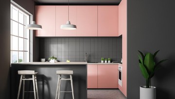 TIPS MENDEKORASI DAPUR SEMPIT