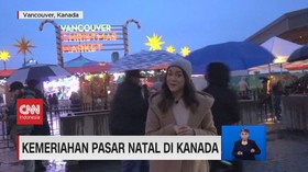 VIDEO: Kemeriahan Pasar Natal di Kanada