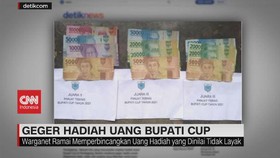 VIDEO: Geger Hadiah Uang Bupati Cup