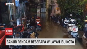 VIDEO: Titik-titik Daerah Tergenang Banjir di Ibukota