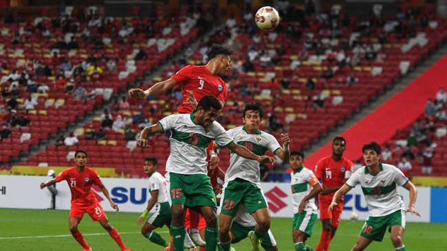 Shin Tae Yong merespons tudingan Timnas Indonesia bermain kasar saat melawan Singapura pada leg pertama semifinal Piala AFF 2020.