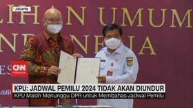 VIDEO: KPU: Jadwal Pemilu 2024 Tidak Akan Diundur