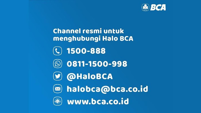 Halo BCA Siap Membantu 24 Jam dalam Seminggu via WhatsApp ...