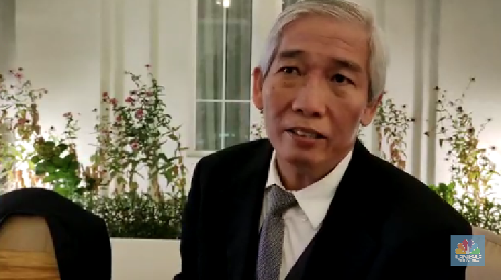 Lo Kheng Hong (CNBC Indonesia/Houtmand P. Saragih)
