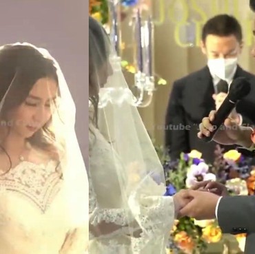 8 Momen Sakral Pemberkatan Nikah Joshua Suherman & Clairine Clay