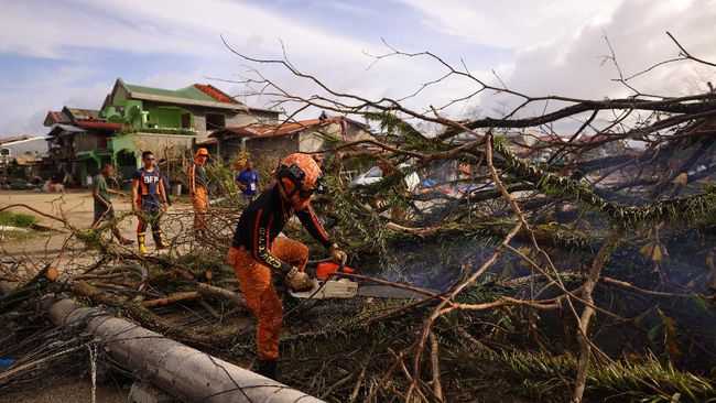 Korban Jiwa Topan Rai Filipina Bertambah Jadi 388