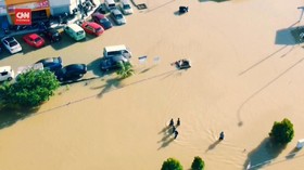 VIDEO: Melongok Banjir Malaysia yang Tak Kunjung Surut