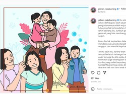 Gibran: Selamat Hari Ibu, Ibu Berdaya untuk Indonesia Jaya