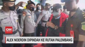 VIDEO: Alex Noerdin dipindah ke Rutan Palembang