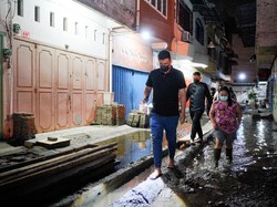 Sidak Pengerjaan Drainase, Bobby Geram dengan Kinerja Dinas PU Medan