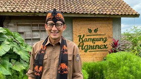 Sandiaga Harap Ekonomi Hijau Agrinex di Pandeglang Buka Lapangan Kerja