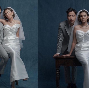 Tema Vintage, Intip 7 Foto Prewedding Vidi Aldiano & Sheila Dara