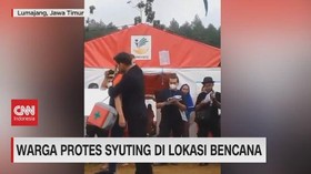 VIDEO: Warga Protes Syuting di Lokasi Bencana