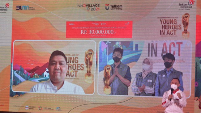Kompetisi sociopreneurship muda di bidang teknologi digital, Innovillage 2021,  menelurkan sejumlah solusi yang berdampak kepada sosial dan masyarakat.