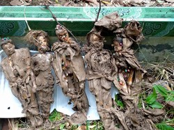 4 Fakta Mengejutkan Temuan Boneka Mirip Jenglot di Kuburan