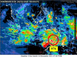 Bibit Siklon Tropis 97S Tumbuh di Laut Timor, Ini Dampak Cuaca di RI